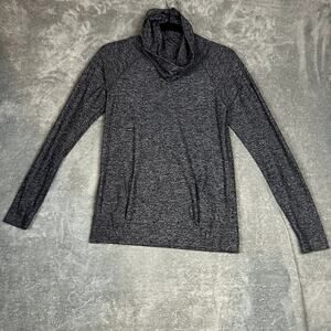 Lululemon Make a Move Long Sleeve Top Women S Heathered Grey Performance Stretch